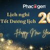 Thông báo lịch nghỉ lễ năm mới 2024